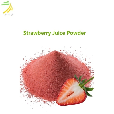 quality 100% Real Strawberries Juice Vibrant Pink Powder Low (Typically < 4%) factory